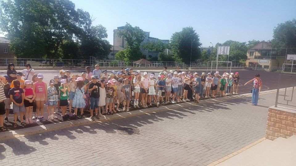 Яркое завершение лагерной смены Яркое завершение лагерной смены