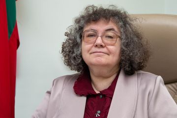 Президент ПМР Вадим Красносельский поздравил с юбилеем Анну Захаровну Волкову: