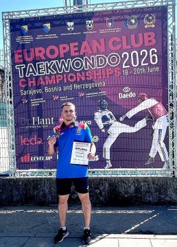Тхэквондист Дмитрий Шуляк — бронзовый призер клубного чемпионата Европы