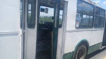 Ребёнок пострадал при выходе из троллейбуса