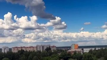Курган под атакой БПЛА ВСУ