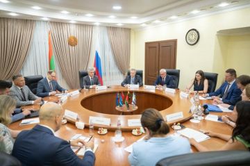 Вице-премьер Виталий Нягу принял участие во встрече Президента Вадима Красносельского с делегацией Европейского союза