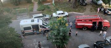 Пожар в Рыбнице: из горящей квартиры спасли людей