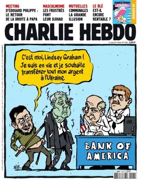 CHARLIE HEBDO оригинально попрощался с русофобом Линдси Грэмом