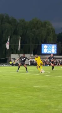 Асприлья открыл счёт в конце первого тайма