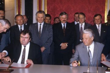 Сегодня исполняется 34 года со дня подписания Соглашения о принципах мирного урегулирования вооружённого конфликта на Днестре