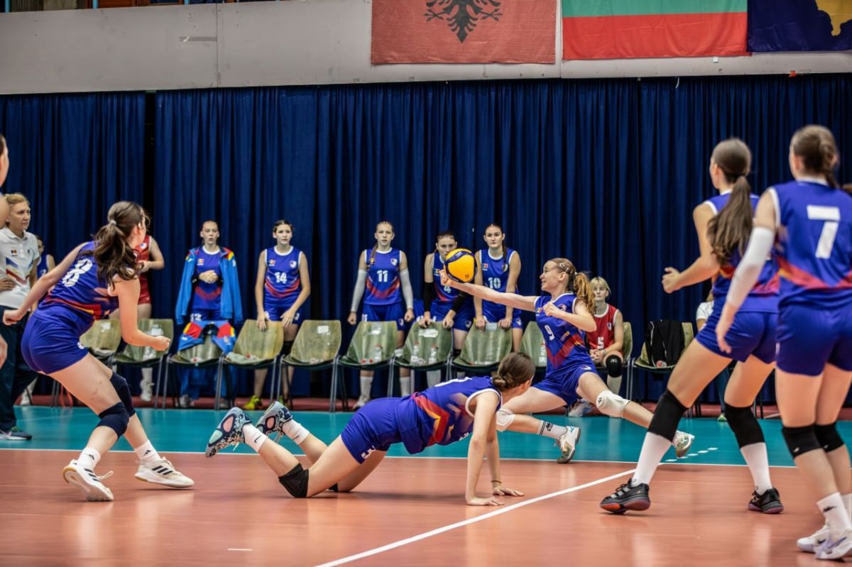 Молдавские волейболистки заняли последнее место на Балканских играх U17 Молдавские волейболистки заняли последнее место на Балканских играх U17
