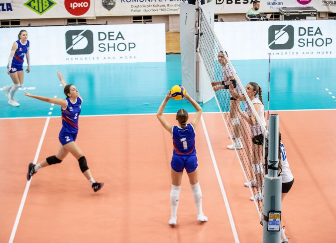 Молдавские волейболистки заняли последнее место на Балканских играх U17 Молдавские волейболистки заняли последнее место на Балканских играх U17