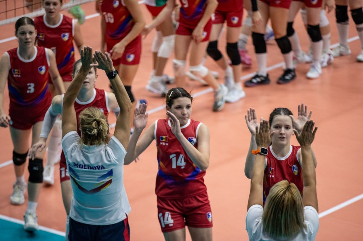 Молдавские волейболистки заняли последнее место на Балканских играх U17 Молдавские волейболистки заняли последнее место на Балканских играх U17