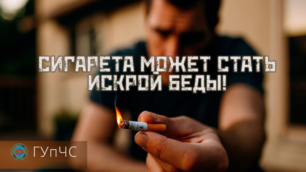 Один окурок. Один бросок. Один пожар
