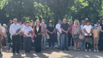 В Днестровске состоялся памятный митинг, посвящённый героям-защитникам Приднестровья и мирным жителям, погибшим в вооружённом конфликте 1992 года