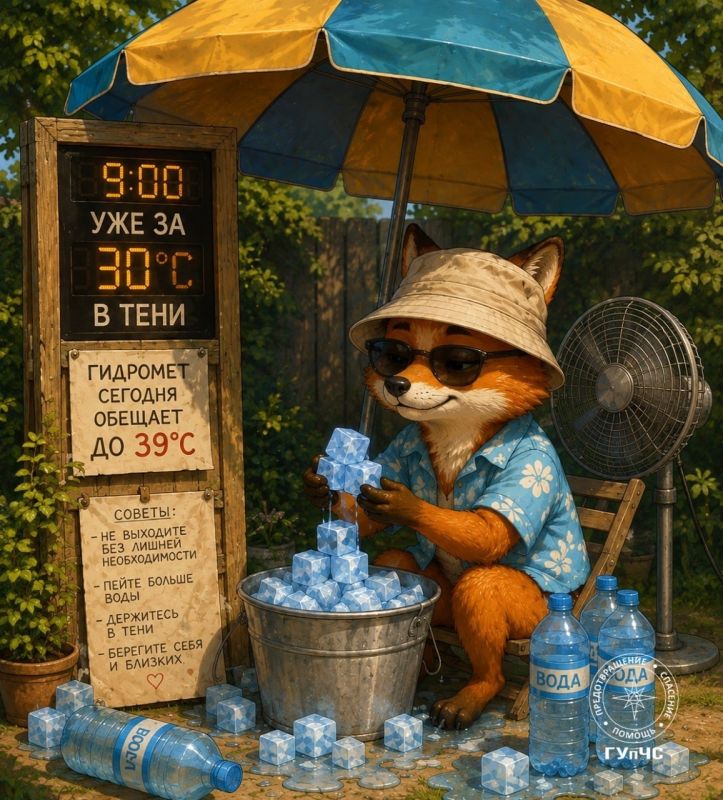 На часах 9:30, а уже +30°С