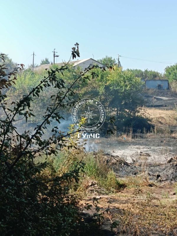 Крупный ландшафтный пожар вчера произошёл в Григориополе Крупный ландшафтный пожар вчера произошёл в Григориополе