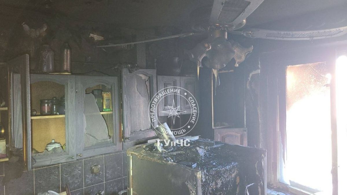 Пожар в столице: пострадавший в реанимации Пожар в столице: пострадавший в реанимации