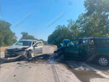 Пенсионерка попала в реанимацию после аварии в Рыбницком районе, а её внучка получила перелом ключицы