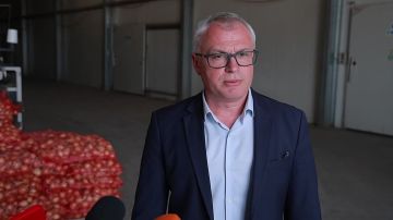 На агрофирме в Терновке Виталию Нягу рассказали, обмелевший Днестр не влияет на их работу