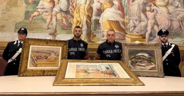 Итальянская полиция обнаружила украденные произведения Ренуара, Сезанна и Матисса, стоимостью 9 млн евро: