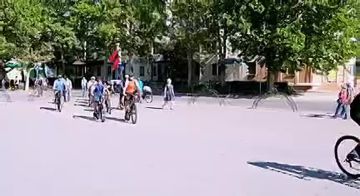 В Днестровске прошёл велопробег ко Дню молодёжи