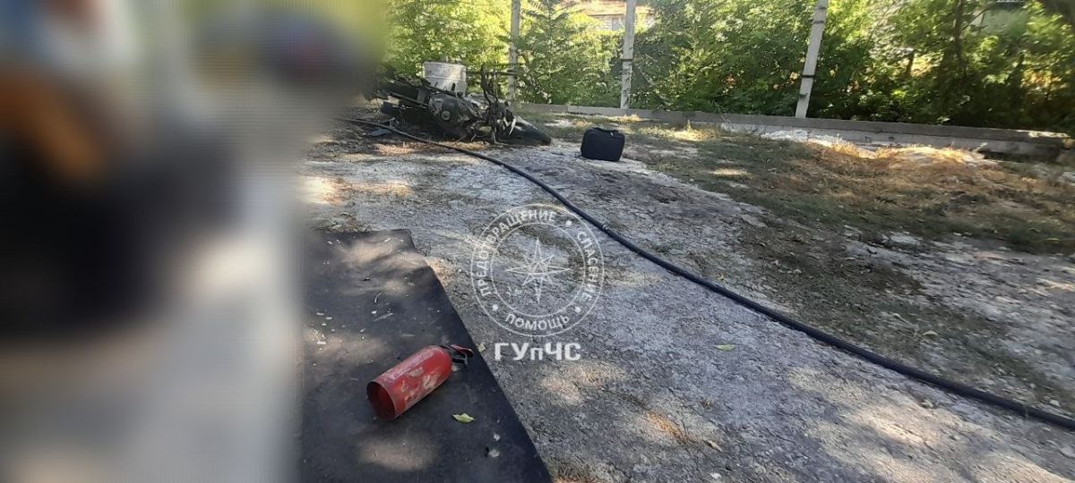 Взрыв бензобака. Пострадавший в реанимации Взрыв бензобака. Пострадавший в реанимации