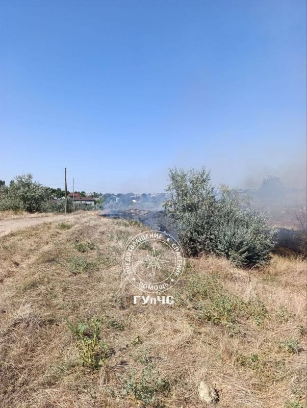 На Ближнем Хуторе 17 августа недалеко от карьера загорелась сухая трава На Ближнем Хуторе 17 августа недалеко от карьера загорелась сухая трава