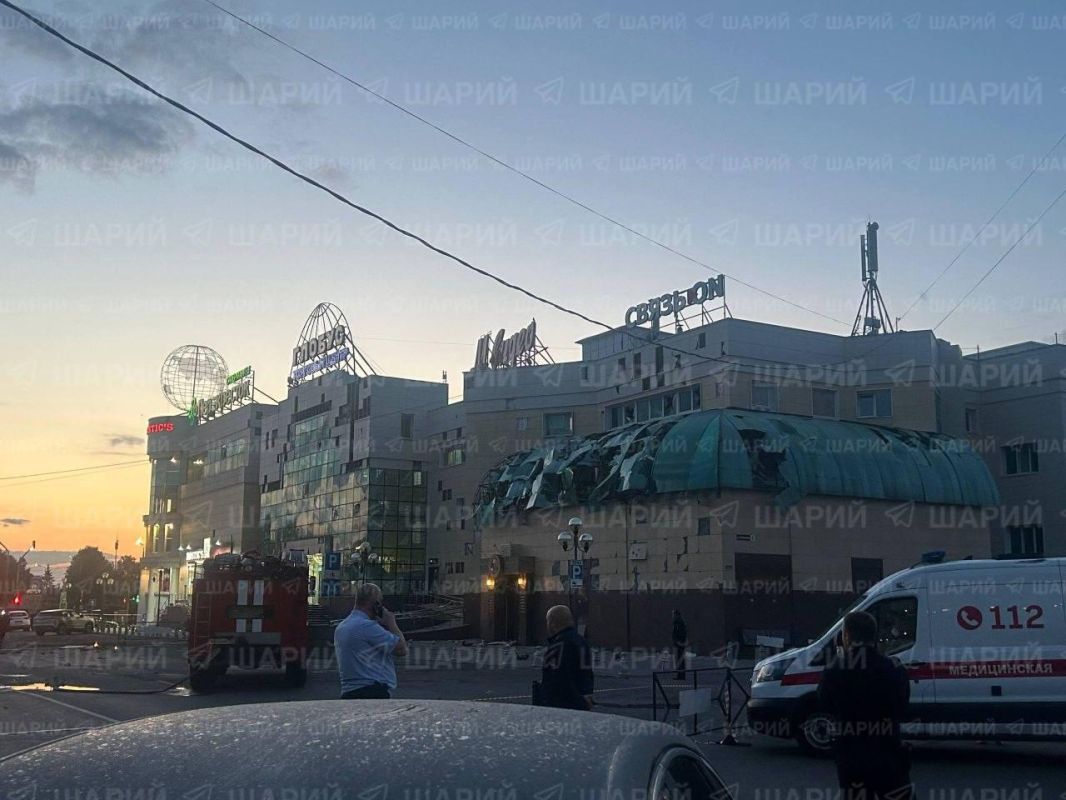 Последствия атаки БПЛА в Коломне Московской области Последствия атаки БПЛА в Коломне Московской области