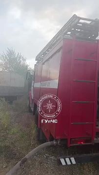 Крупное возгорание в столице