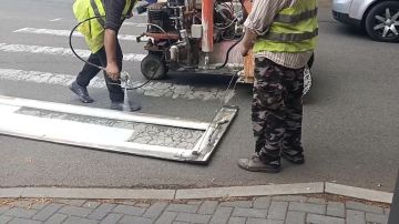 В Бендерах продолжают обновлять «зебру»