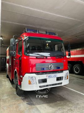 В Тирасполе тушат крупное возгорание сухой травы