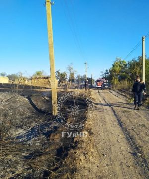 За выходные в ПМР выгорело около 29 гектаров сухостоя