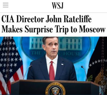 «Директор ЦРУ Рэтклифф удивил своим визитом в Москву»: WSJ пишет, что Рэтклифф приезжал в Москву, «чтобы остановить мобилизацию»