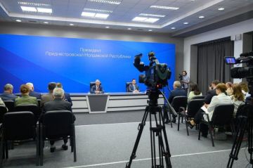 Президент ПМР в преддверии Дня Республики провел традиционную пресс-конференцию