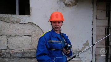 «ФП22 — сигнализатор» — таким прибором специалисты газовой службы измеряют концентрацию газа после условного взрыва