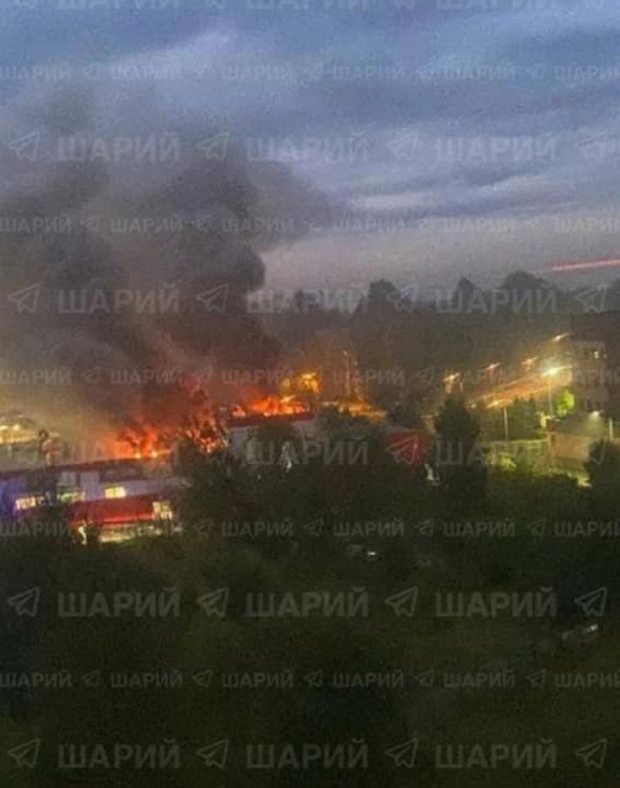 БПЛА атаковали Павловский Посад в Подмосковье БПЛА атаковали Павловский Посад в Подмосковье