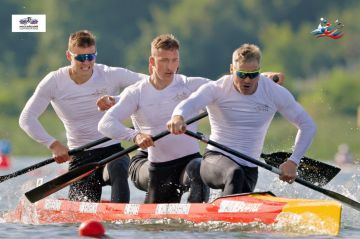 Бендерчанин Алексей Коровашков взял серебро на чемпионате мира в каноэ-четвёрке на дистанции 500 метров