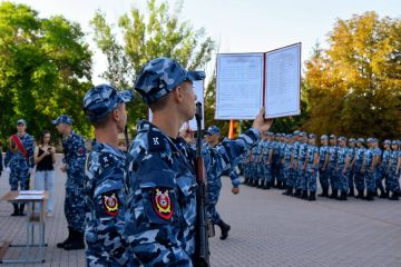 В ТЮИ 48 курсантов приняли Присягу на верность Отечеству