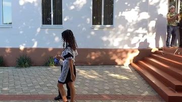 А это первый звонок в Дубоссарах