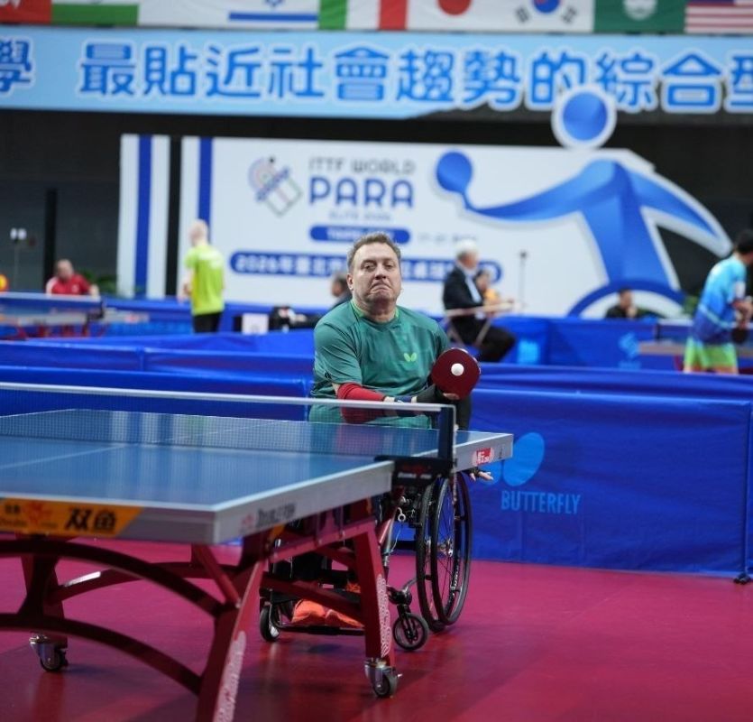 Параспортсмен Дмитрий Лавров отобрался на чемпионат мира по настольному теннису Параспортсмен Дмитрий Лавров отобрался на чемпионат мира по настольному теннису