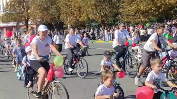 Праздничный заезд в Дубоссарах