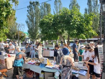 Выставки народных умельцев, красочные полотна о Приднестровье от юных художников, творческие мастер-классы, образовательные квесты: в Екатерининском парке идет праздничная программа к 36-й годовщине образования ПМР