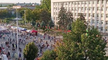 Праздничные Бендеры — с высоты птичьего полёта!