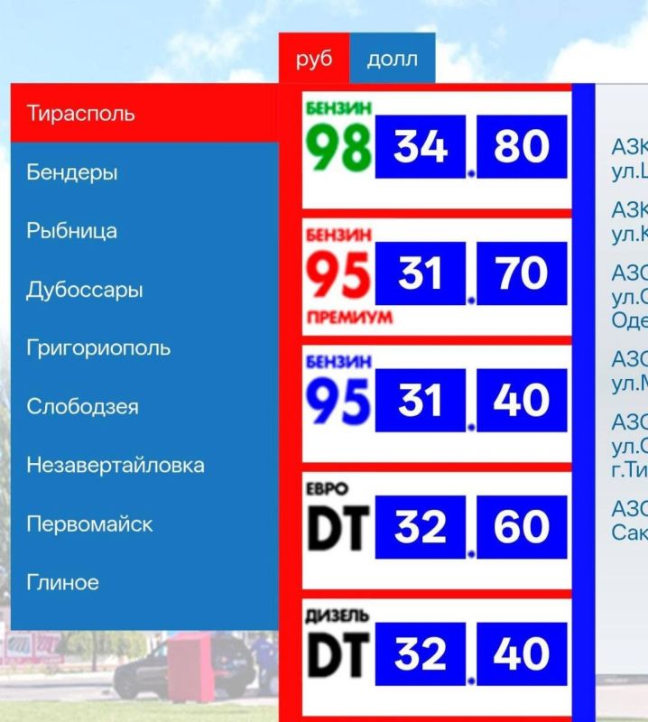 Бензин +30
