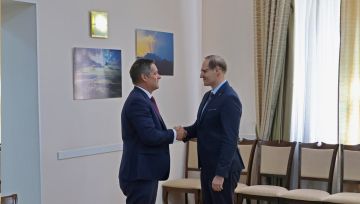 Глава МИД Приднестровья провёл встречу с новым руководителем миссии ОБСЕ в Молдове