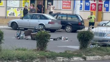 ДТП в Бендерах у магазина «Автостар» на улице Ермакова