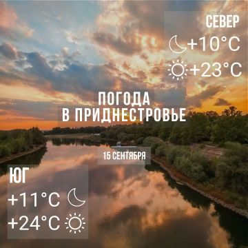 Днём – до +24°С, без осадков