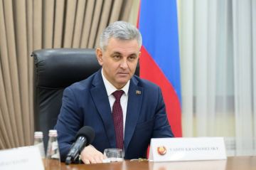 Банальным воровством назвал Президент Вадим Красносельский таможенные пошлины, которые Кишинев взимает с приднестровских предприятий