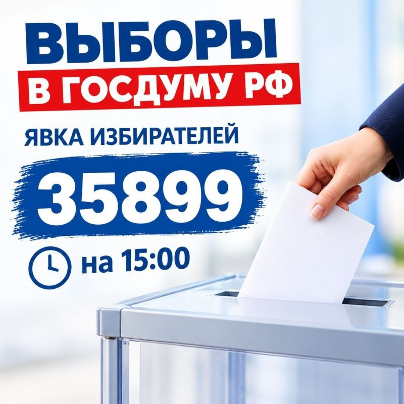 Явка на 15:00. В Тирасполе проголосовало уже более 15,5 тысяч человек