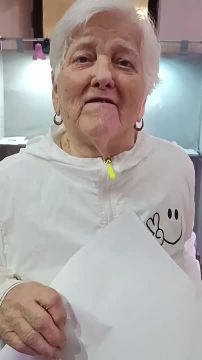 Анна Егоровна в 90 лет пришла на участок в Бендерах