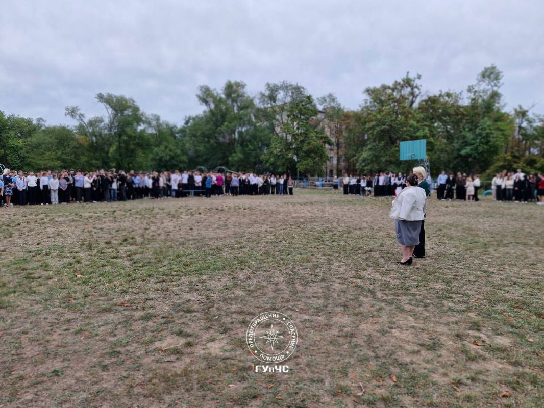 Возгорание в библиотеке – легенда тренировки по эвакуации в первой днестровской школе
