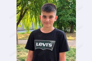 Милиция ищет Максима Глоба из Рыбницы: в воскресенье 12-летний мальчик ушёл гулять и не вернулся