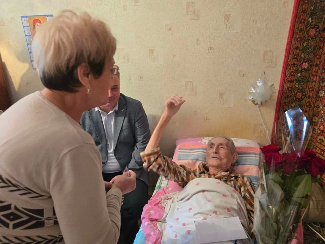 Ветерану Великой Отечественной войны Владимиру Зайчуку – 99 лет! Ветерану Великой Отечественной войны Владимиру Зайчуку – 99 лет!